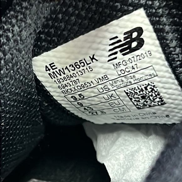 New Balance Men’s Fresh Foam 1365 Walking Shoes Size 9.5 Wide main image 5